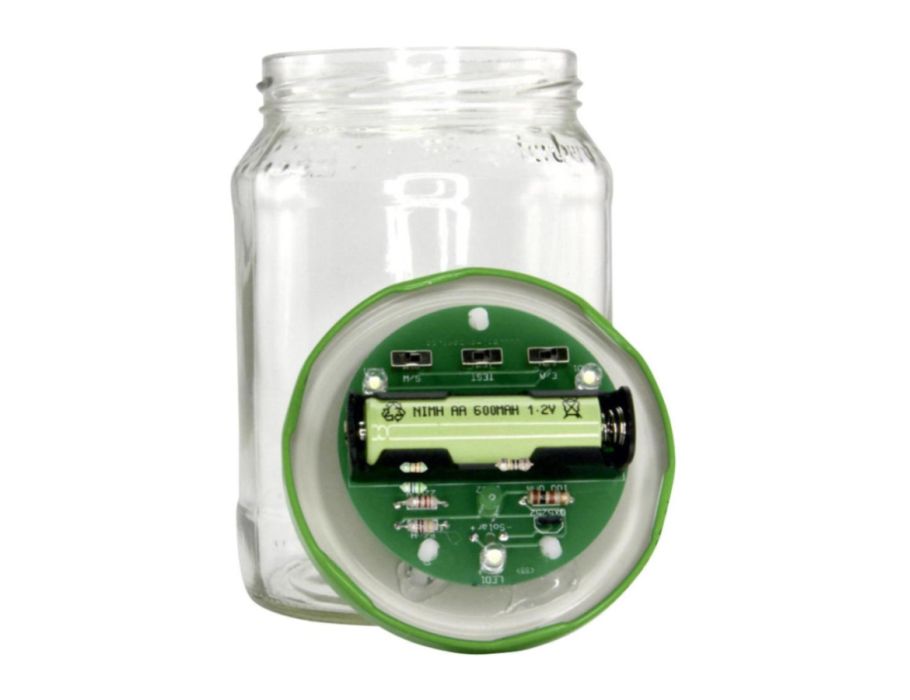 Solexpert Solder Ensemble pour la lampe en verre sur l'énergie solaire