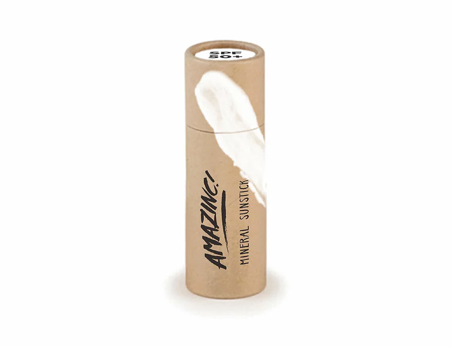 Amazinc! Bâton de soleil spf50 beige brun 25gr