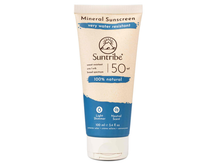 SunTribe Suncreen Mineral SPF 50 CORPS ET FACE
