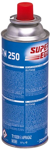 Super ego recharge emballage bouteilles de gaz de cuisinière gaz butane - 227 grammes (cp250)
