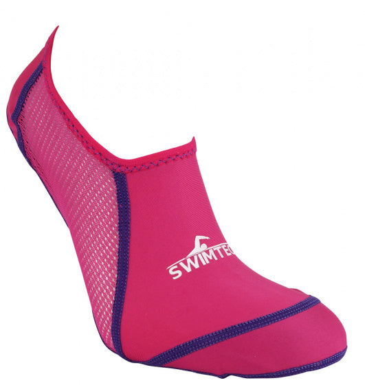 Chaussettes de baignade SwimTech Junior Polyester Pink Taille 28 31