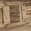 Swing Louise Wooden Playhouse 120 x 120 x 160 cm Naturel