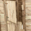 Swing Louise Wooden Playhouse 120 x 120 x 160 cm Naturel