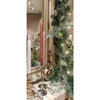 Decoris bougie de dîner tourbillon sang de bœuf paillettes 2 pcs
