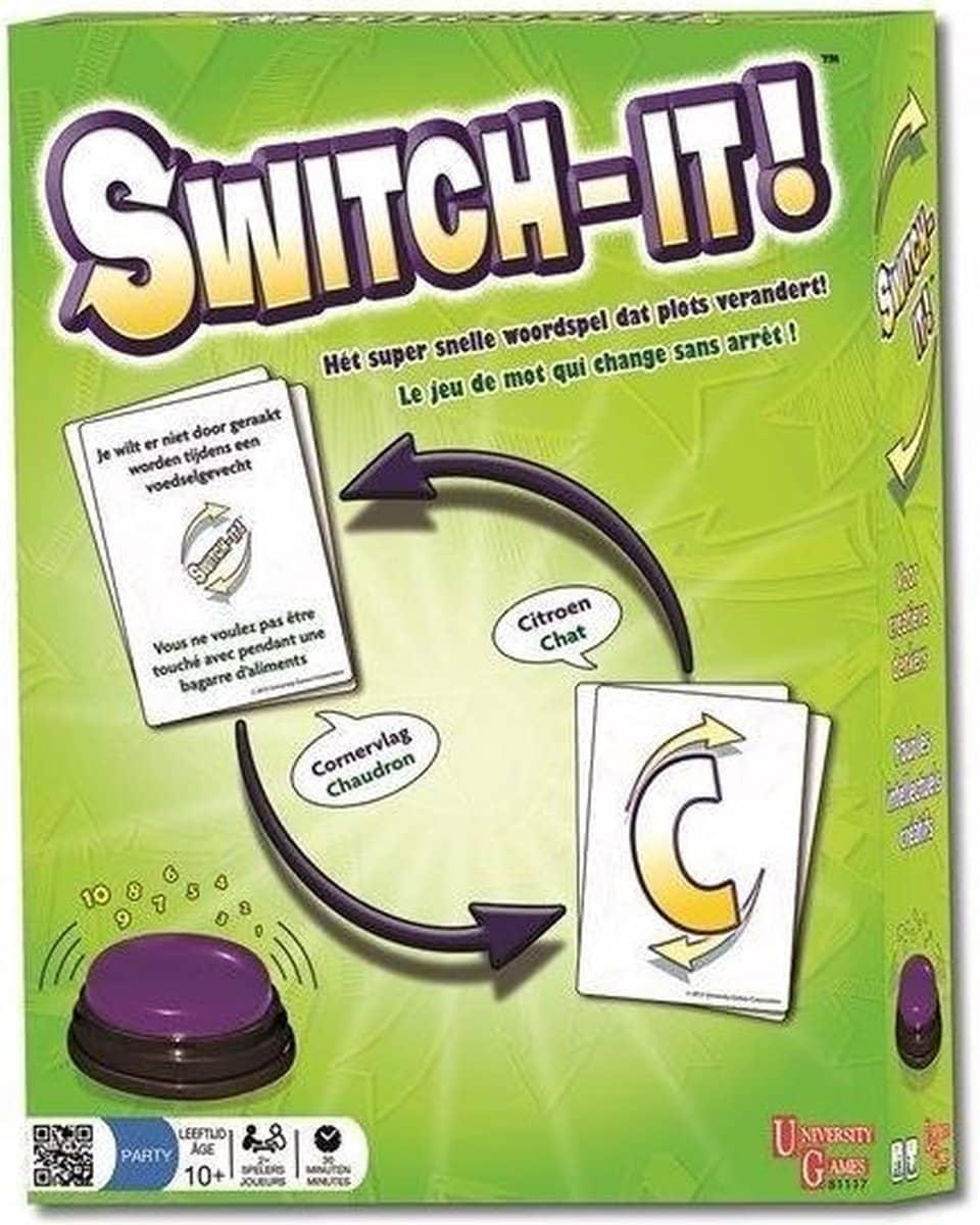 Switch-it, le jeu de mots super rapide qui a soudainement changé