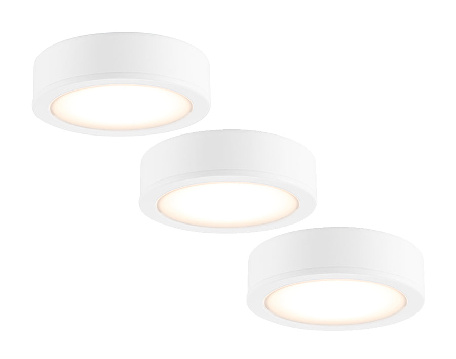 Sylvania Circle Kitchen Spots LED Set de 3 270 LM IP20 White