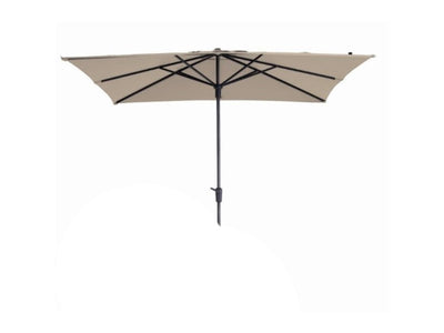 Madison parasol syros 280x280cm twist-up écru