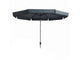 Madison Parasol Syros Luxury Round 350 cm Gray