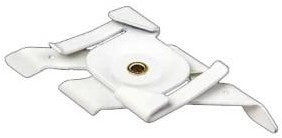 Système de fixation de plafond pour. rail triphasé blanc - 5050403