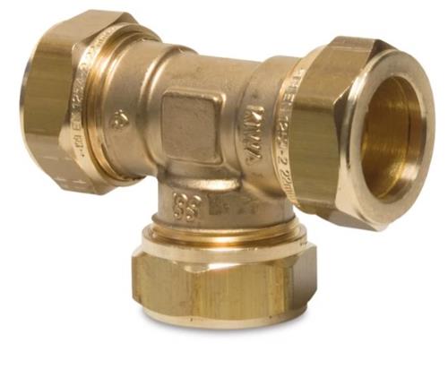 Raccord en T Bonfix 12x12x12mm compression | 5 pièces