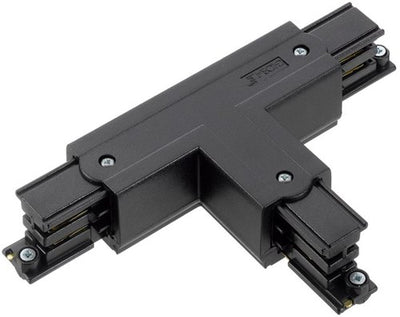 Pièce en T droite fixe 90° pour. rail triphasé noir - 5050065
