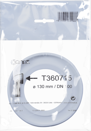 Cornat joint à lèvre raccord tuyau manchon toilette - t360715
