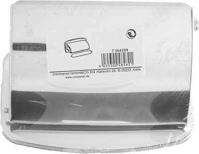 Porte papier toilette Cornat avec couvercle inox - t364399