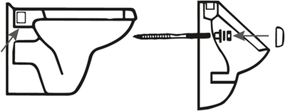 Cornat couvre-abattant WC universel wi - t364900