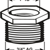 Cornat réducteur ms laiton vm 1''x3 4 - t396302