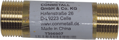 Raccord de tuyau Cornat laiton ms mm 3 4 80mm - t396907