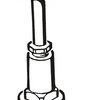 Cornat volant pour robinet d'angle 1 2x3 4 - t571501
