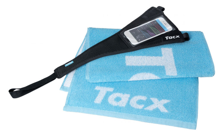 Ensemble de sudation Garmin tacx® incl. attrape-transpiration pour smartphone + serviette t2935