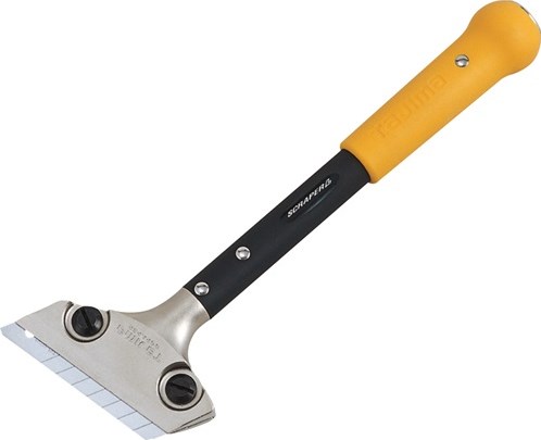 Acier à gratter universel Tajima | longueur 300 mm largeur de lame 18 mm | avec lame interchangeable | 1 pièce - scrl300 scrl300