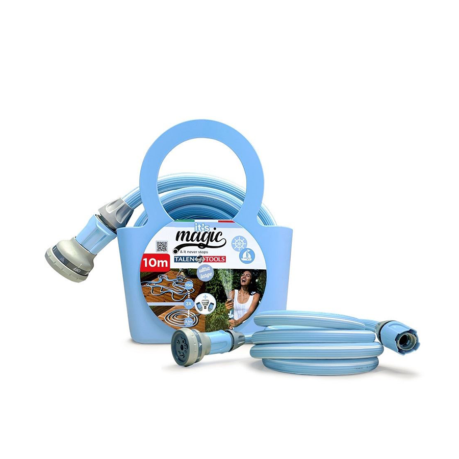 Imp Languages Tools It's Magic Tuyau de croissance intelligent et doux 10 m avec sac bleu 5 pièces