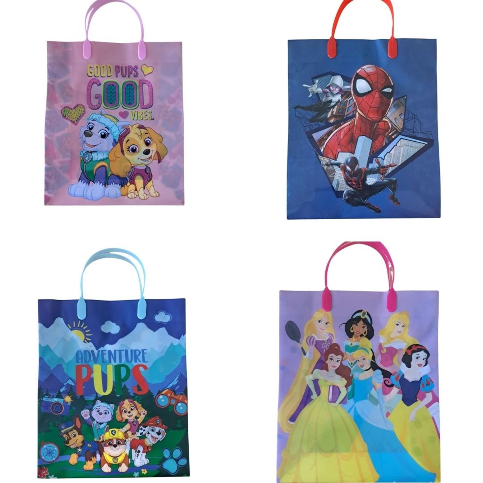 Sac cadeau plastique enfants 32x27x10cm