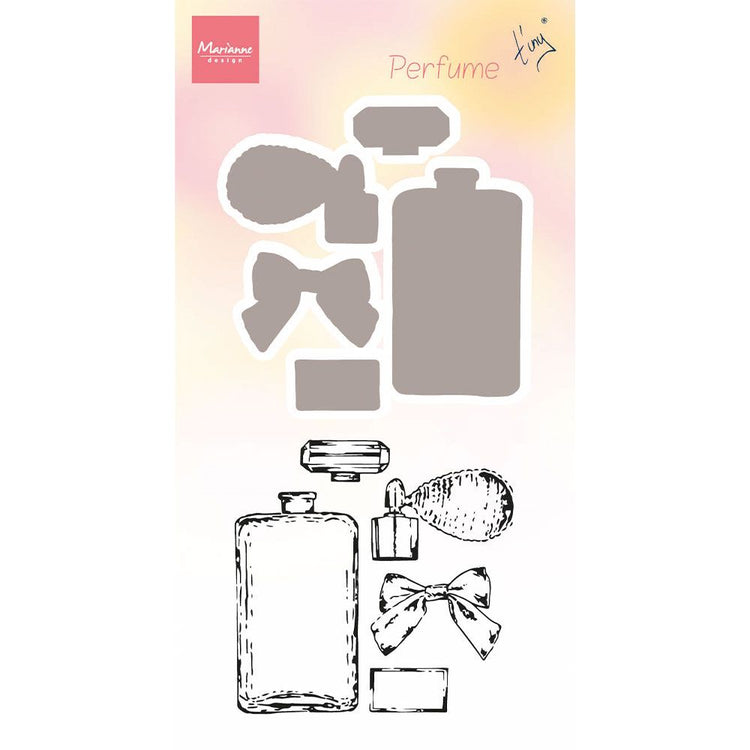 Marianne design • tampons transparents Le parfum de Tiny
