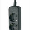 Cordon Tcd ra 6 voies 3m noir - 6672631