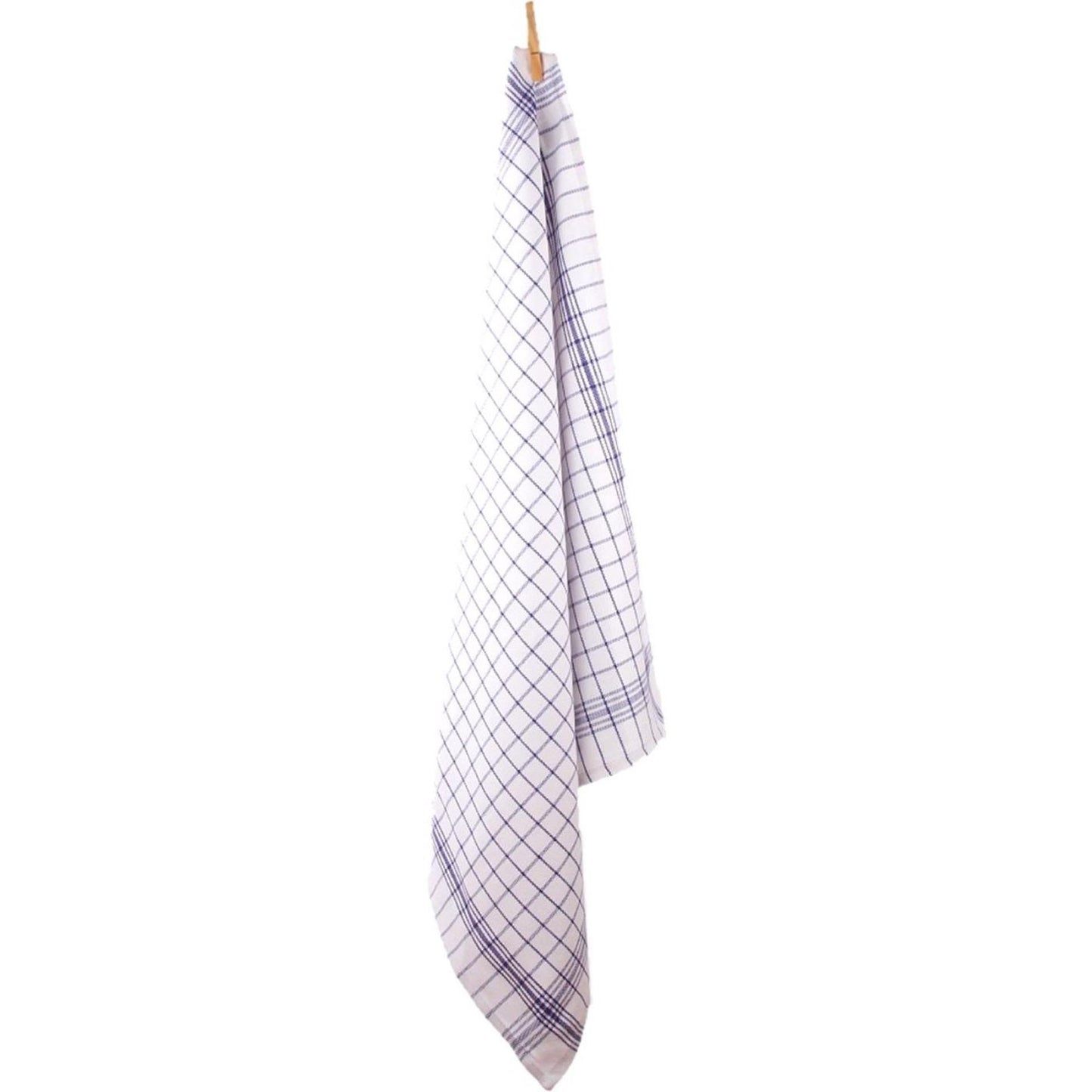 Torchon diamant bleu 70x70cm 12 pcs