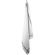 Torchon diamant noir 70x70cm lot de 12