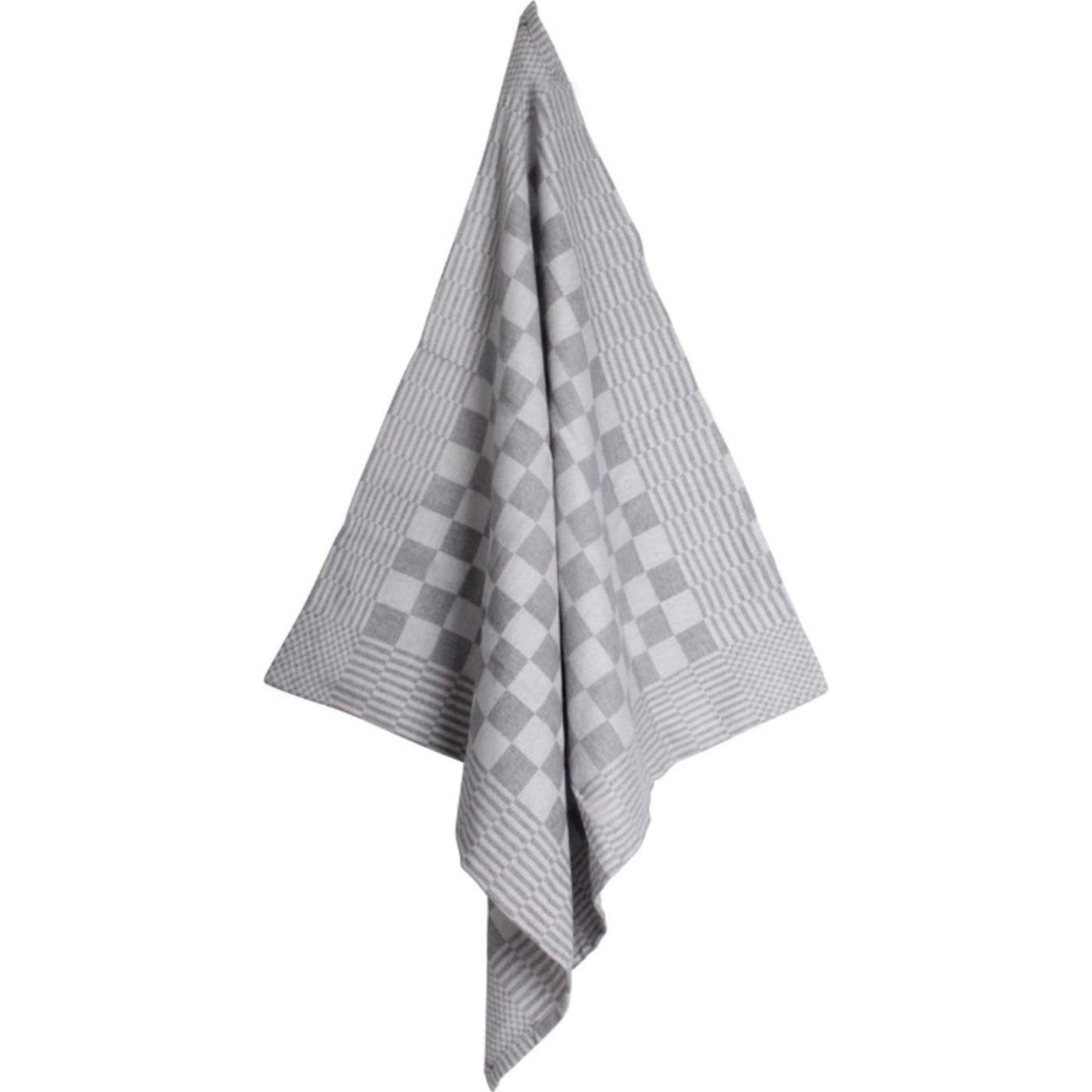 Torchon gris grand diamant 70x70cm