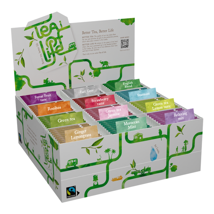 Coffret assortiment Thé de vie (120 pièces)