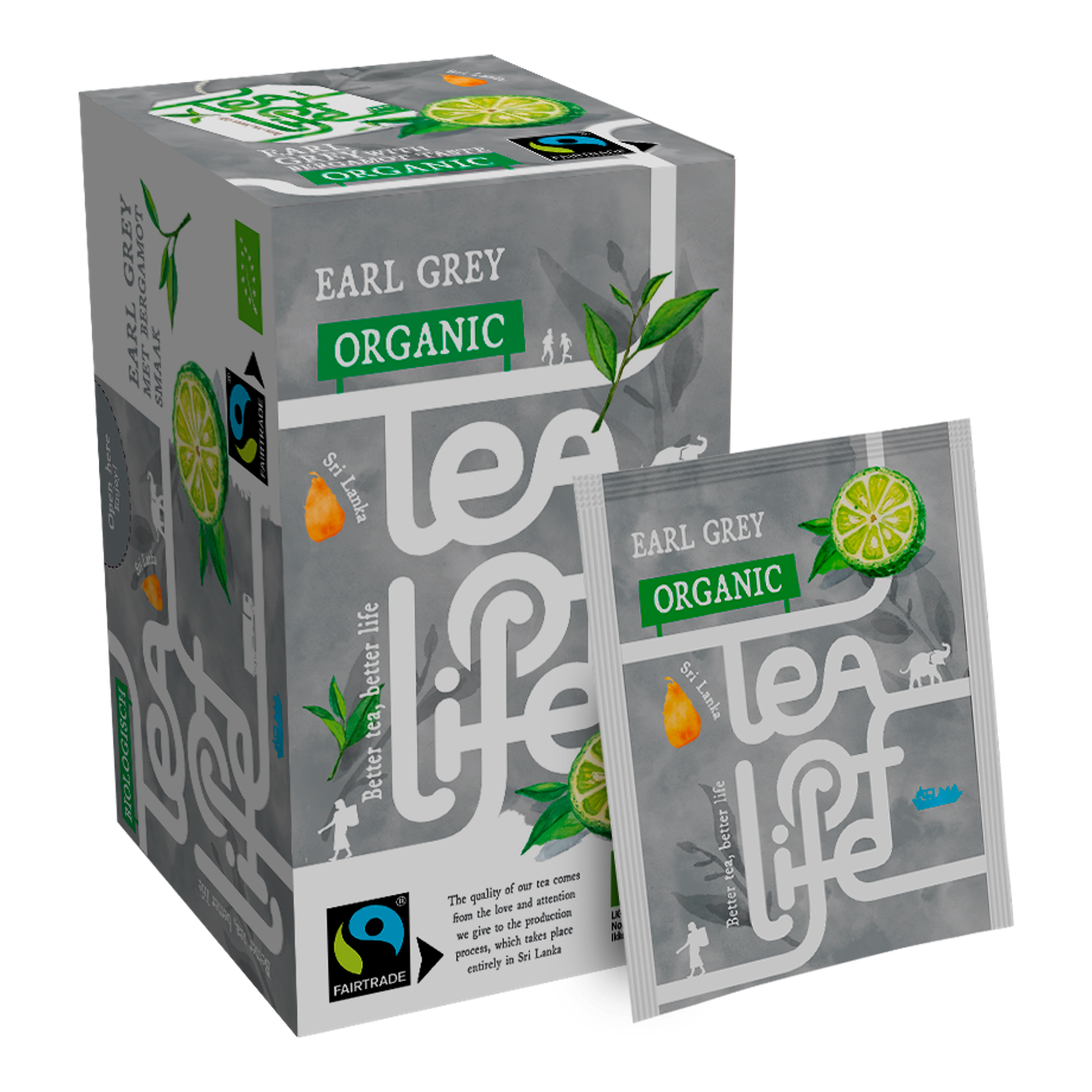 Thé de vie Earl Grey bio équitable (25x1,5gr)
