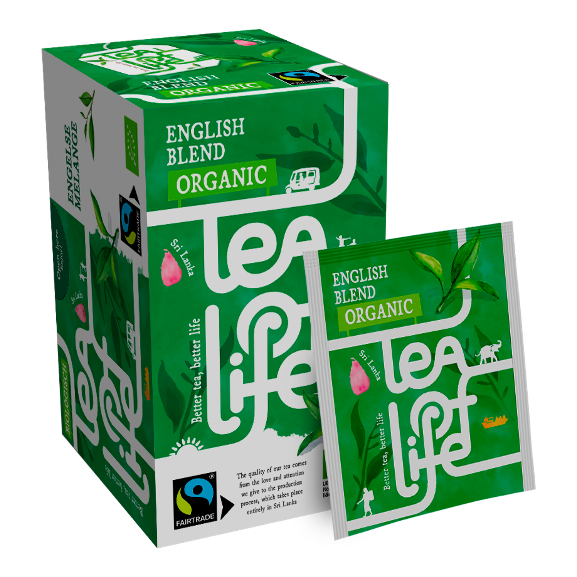 Thé de vie mélange anglais bio équitable (25x1,5gr)