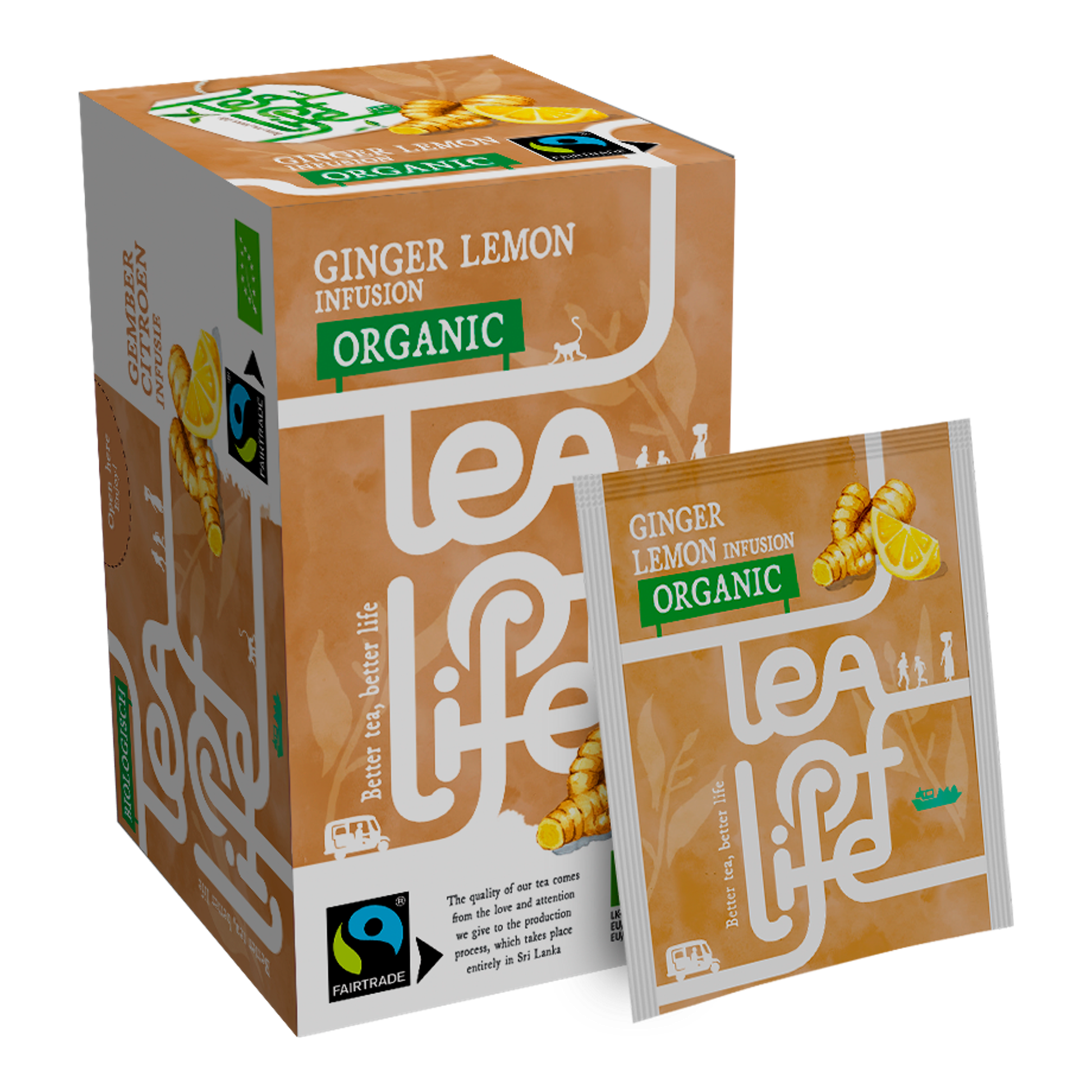 Infusion bio Thé de vie équitable (25x1,5gr)