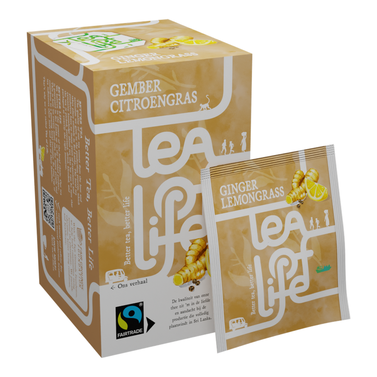 Infusion Thé de vie gingembre citronnelle (100x1,25gr)