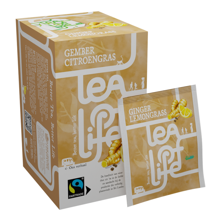 Infusion Thé de vie gingembre citronnelle (100x1,25gr)