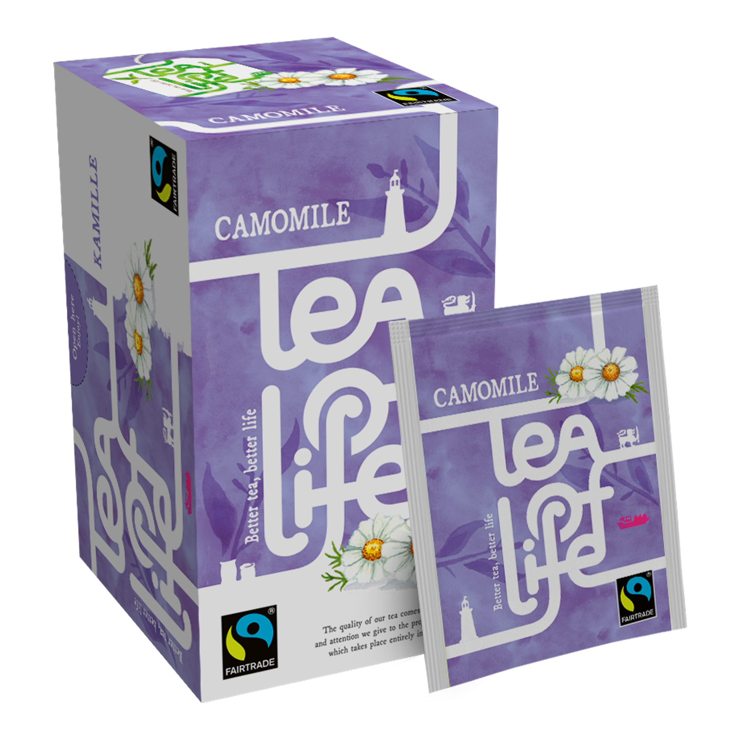 Thé de vie camomille (100x 1,5 grammes)