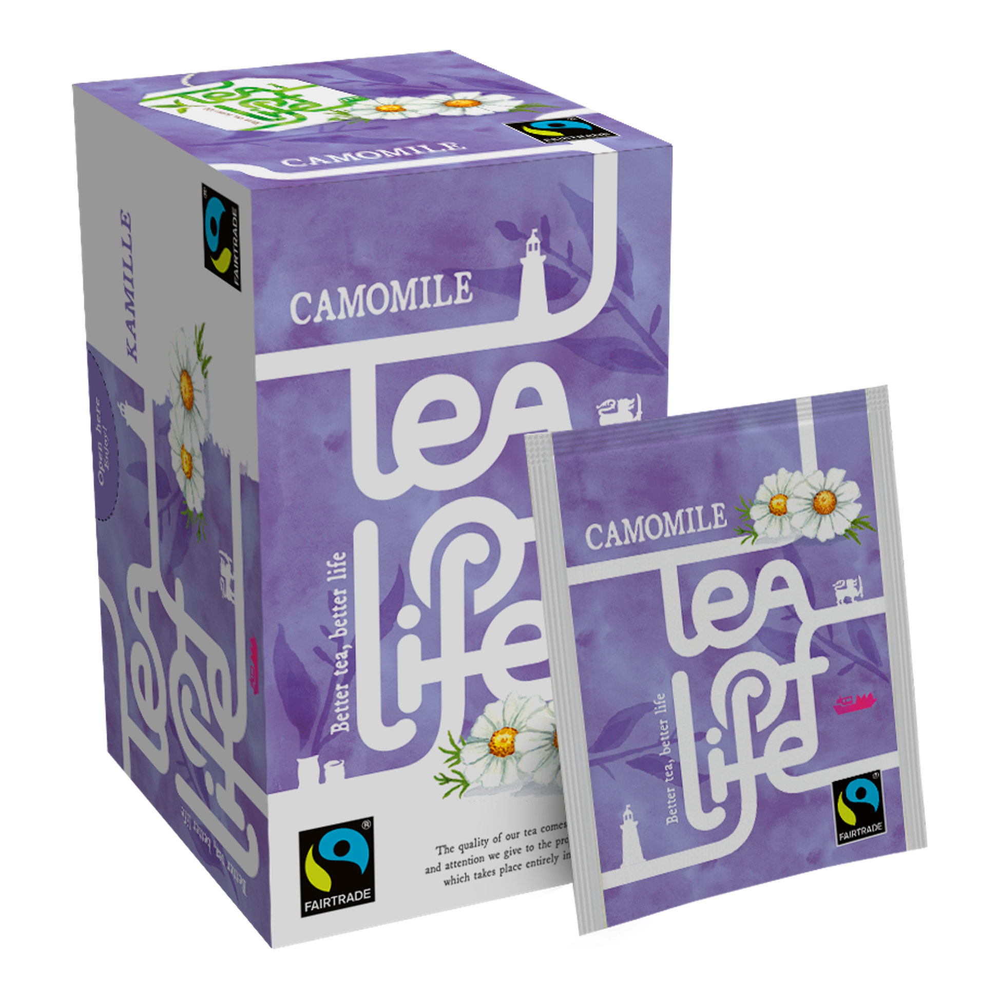 Thé de vie camomille (100x 1,5 grammes)