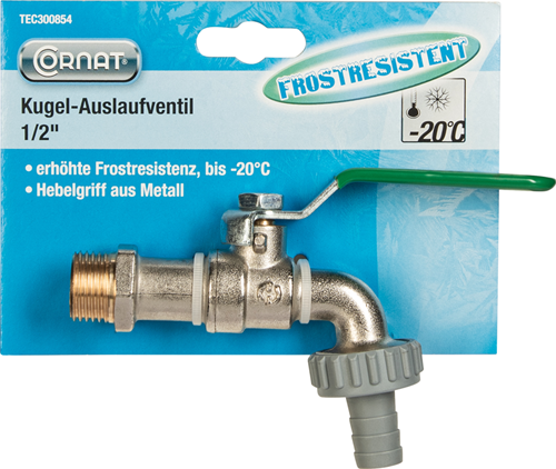 Robinet double service Cornat 1 2 sans givre vni - tec300854