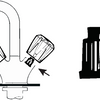 Support de serrage Cornat pour poignée de robinet (2 pcs) - tec302625