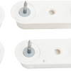 Cornat bouchon caoutchouc abattant WC bois (4pcs) - tec365017