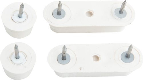 Cornat bouchon caoutchouc abattant WC bois (4pcs) - tec365017