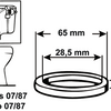 Cornat joint vidange évier wisa - tec380423