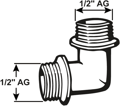 Cornat laiton ch genou mm 1 2 - tec386151