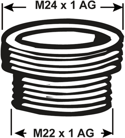 Cornat réducteur laiton mv m24x22 - tec386308