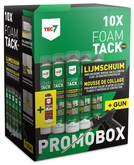 Tec7 combipack foamtack pro | 10 x mousse adhésive foamtack pro + nettoyant + pistolet - 670999000