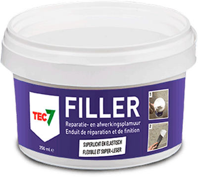 Pot de remplissage Tec7 mastic de remplissage et de finition tout-en-un 250ml - 601025000