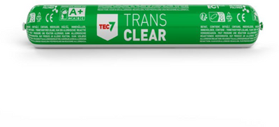 Polymère adhésif et mastic Tec7 | transparent | saucisse | 400ml - 539509000