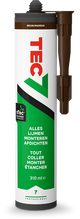 Kit universel cartouche Tec7 310ml marron - 535406000