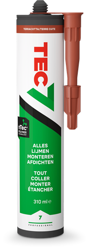 Kit universel cartouche Tec7 310ml terre cuite - 535706000